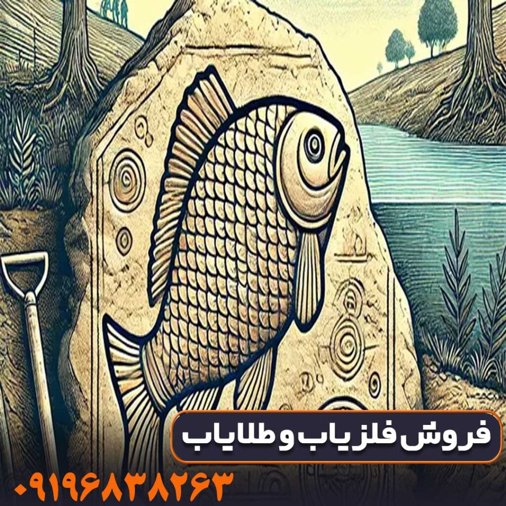 نماد ماهی در دفینه یابی